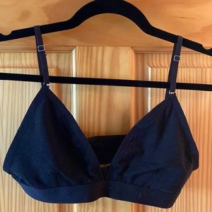 Icebreaker Merino Wool Bralette in Black